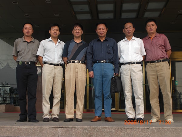 上海研究所來我公司考察